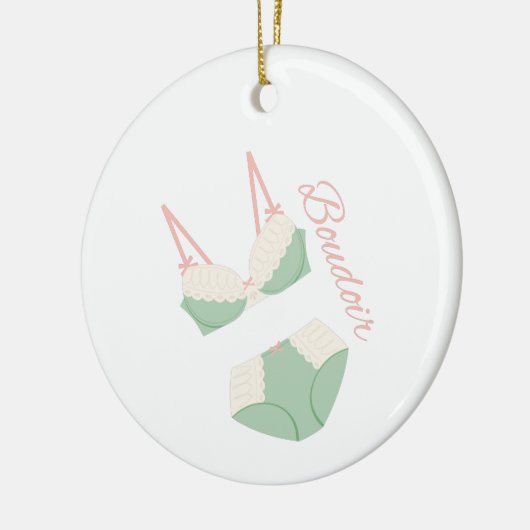 Boudoir Keramisch Ornament (Links)