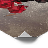 Boudoir | Sjaal luifel Oude Antieke Posters bed (Hoek)