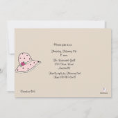 Boudoir Table Luncheon Uitnodiging (Achterkant)