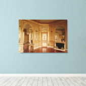 Boudoir van Marie-Antoinette, versierd in 1785 Canvas Afdruk (Insitu (Houten vloer))