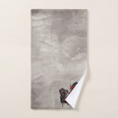 Boudoir | Vanity Mirror en Victoriaans salonstoel Bad Handdoek (Handdoek)