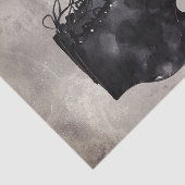 Boudoir | Victoriaans Antiek Stiletto Heel Booties Tissuepapier (Detail)