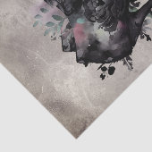 Boudoir | Victoriaans Roze Rose Hoge Heel Booties Tissuepapier (Detail)