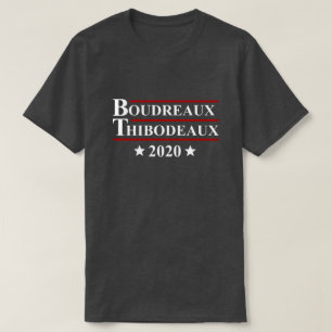 Boudreaux en Thibodeaux 2020 Funny Cajun Verkiezin T-shirt