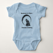 Boudreaux's Cajun Coonass Cooking Baby Creeper Romper (Voorkant)