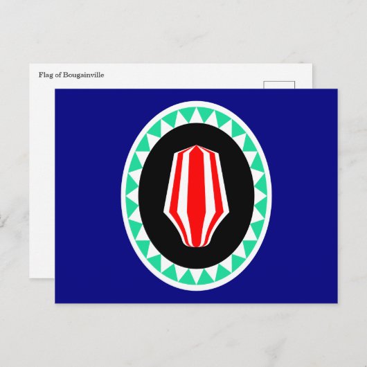 bougainville briefkaart (Voorkant / Achterkant)