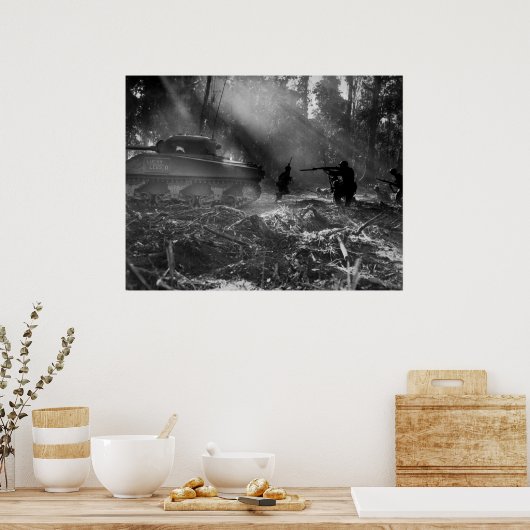 Bougainville Poster (Keuken)