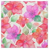 Bougainvillea aloha-patroon stof (Swatch)