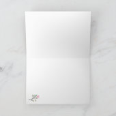 Bougainvillea Annaprashan (Eerste Rijst) Greeting Kaart (Binnen)