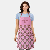 Bougainvillea Apron Schort (Gedragen)