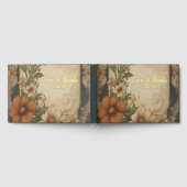  Bougainvillea Art Nouveau bruiloft Gastenboek (Volledig)