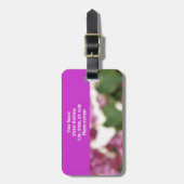 Bougainvillea Bag Label Bagagelabel (Voorkant verticaal)