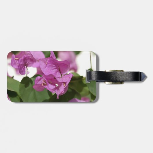 Bougainvillea Bag Label Bagagelabel (Achterkant horizontaal)