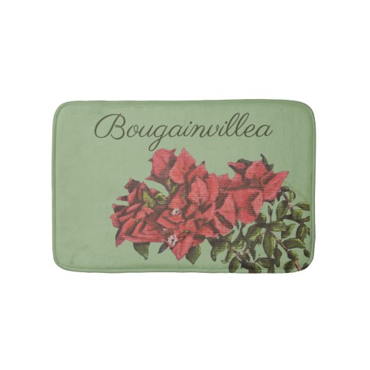 Bougainvillea Bath Mat (Voorkant)