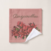 Bougainvillea Bath Towels Bad Handdoek (Wasdoekje)