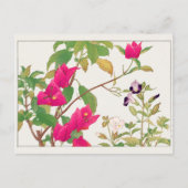 Bougainvillea, bisselbloem van Tanigami Konan Briefkaart (Voorkant)