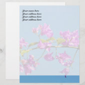 Bougainvillea Bloemen Briefhoofd (Voorkant / Achterkant)