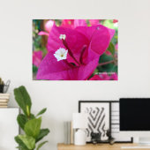 Bougainvillea Blossom Poster (Thuiskantoor)