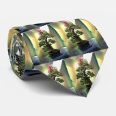 Bougainvillea Bonsai Tree Stropdas (Opgerold)