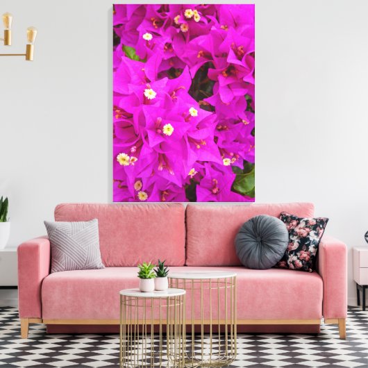 Bougainvillea Canvas Afdruk (Insitu (Woonkamer))
