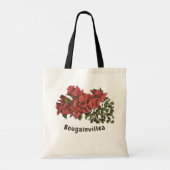 Bougainvillea Canvas tassen (Achterkant)