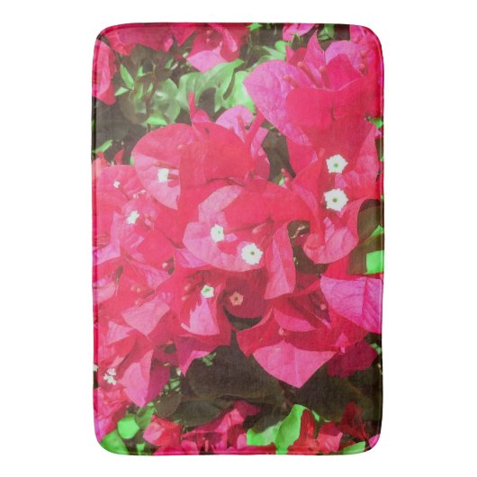 Bougainvillea Cascade Bath Mat (Voorkant Verticaal)