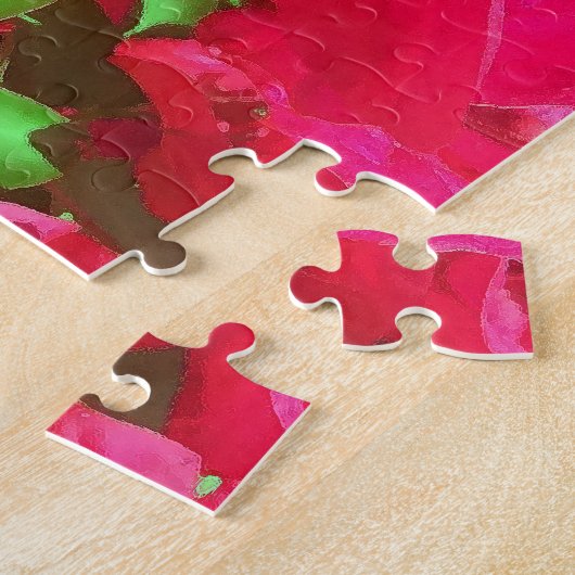 Bougainvillea Cascade Puzzle Legpuzzel (Zijkant)