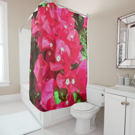 Bougainvillea Cascade Shower Curtain Douchegordijn (In situ)