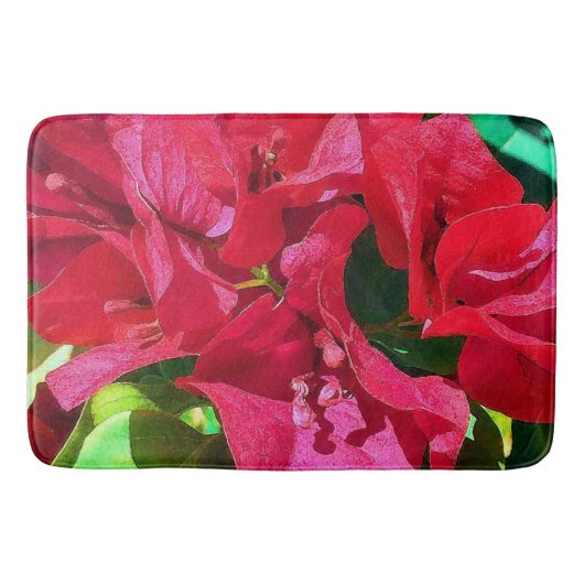 Bougainvillea Closeup Bath Mat (Voorkant)