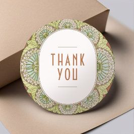 Bougainvillea Dank je Sticker Art Nouveau