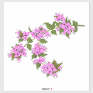 Bougainvillea decal sticker