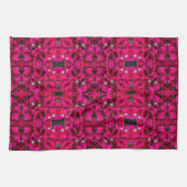 Bougainvillea Deep Pink Kitchen Towels Theedoek (Horizontaal)
