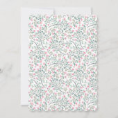 Bougainvillea Eerste Heilige Communie Kaart (Achterkant)