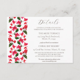 Bougainvillea Enclosure Wedding Details Kaart