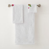 Bougainvillea Floral — Grieks eiland Bad Handdoek (Insitu)