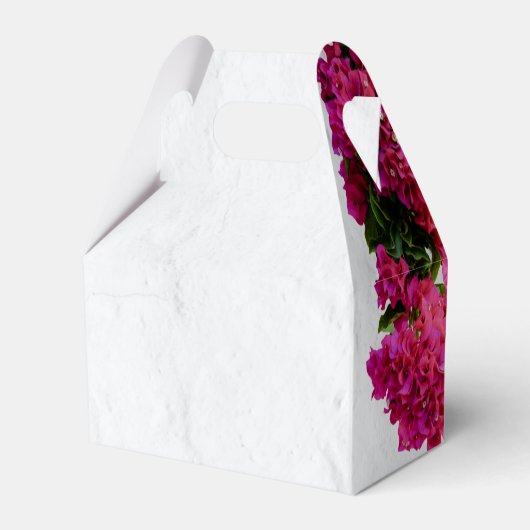 Bougainvillea Floral — Grieks eiland Bedankdoosjes (Achterkant)