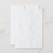 Bougainvillea Floral — Grieks eiland Bedankkaart (Achterkant)