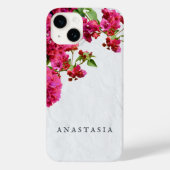 Bougainvillea Floral — Grieks eiland Case-Mate iPhone Case (Achterkant)