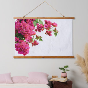 Bougainvillea Floral — Grieks eiland Hangend Wandkleed