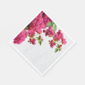 Bougainvillea Floral — Grieks eiland Servet (Hoek)