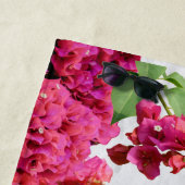 Bougainvillea Floral — Grieks eiland Strandlaken (In situ)