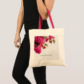 Bougainvillea Floral — Grieks eiland Tote Bag (Voorkant (product))
