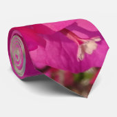 Bougainvillea Flower Tie Stropdas (Opgerold)