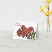 Bougainvillea Folded Wenskaart Kaart (Gele Bloem)