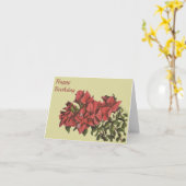 Bougainvillea Folded Wenskaart Kaart (Gele Bloem)