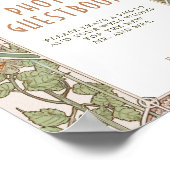 Bougainvillea Foto Gästeboek Bord Antiek Poster (Hoek)