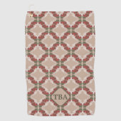 Bougainvillea Golf Towel Golfhanddoek (Voorkant)