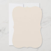 Bougainvillea Green Gold Wedding Art Nouveau Mucha Kaart (Achterkant)