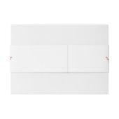 Bougainvillea Hacienda Boho Mexicaanse bruiloft Uitnodigingen Wikkel (Achterkant Voorbeeld)