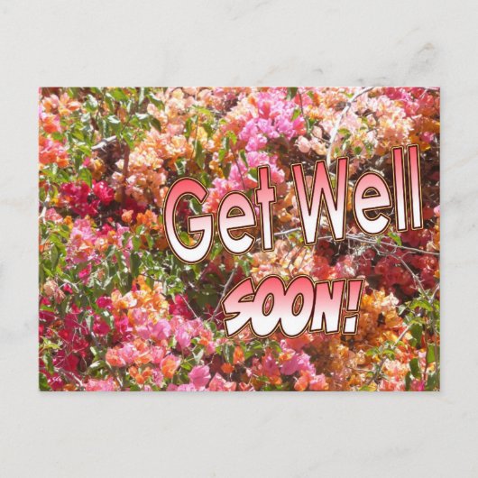 Bougainvillea Health Briefkaart (Voorkant)